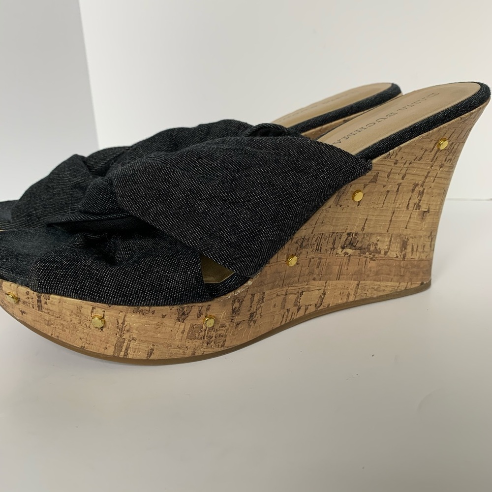 DANA BUCHMAN Wedge Sandals Size 7 - Picture 3 of 8